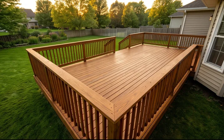 Deck and fence staining services in Auburn, Alabama
