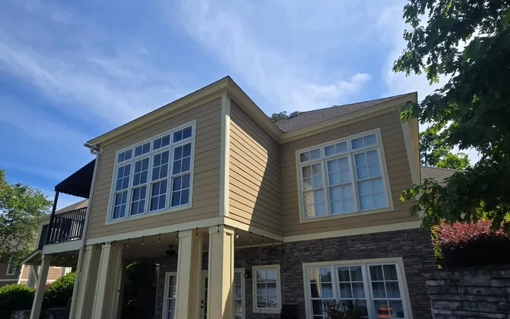 House exterior before its repaint by SQ Painting